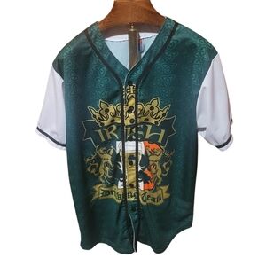 Irish Drinking Team Baseball Jersey Size 3XL